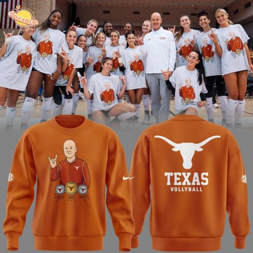 Limited Edition Texas Volleyball Coach Jerrittelliott Sweat 2025