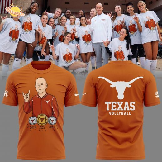 Limited Edition Texas Volleyball Coach Jerrittelliott Tshirt 2025