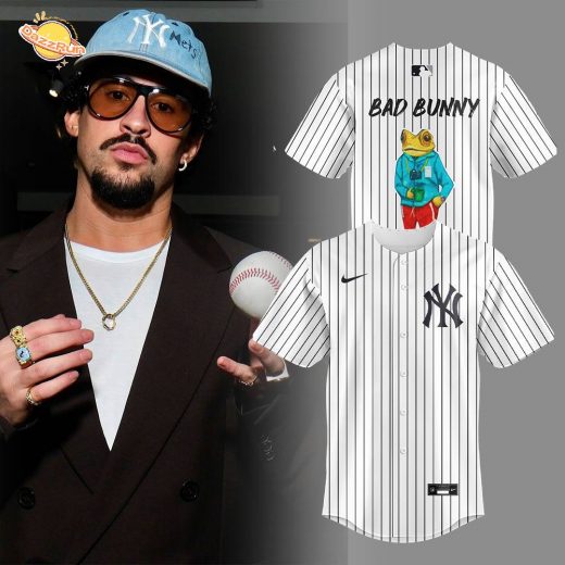 Limited Edition Yankees x Bad Bunny 2025 Jersey