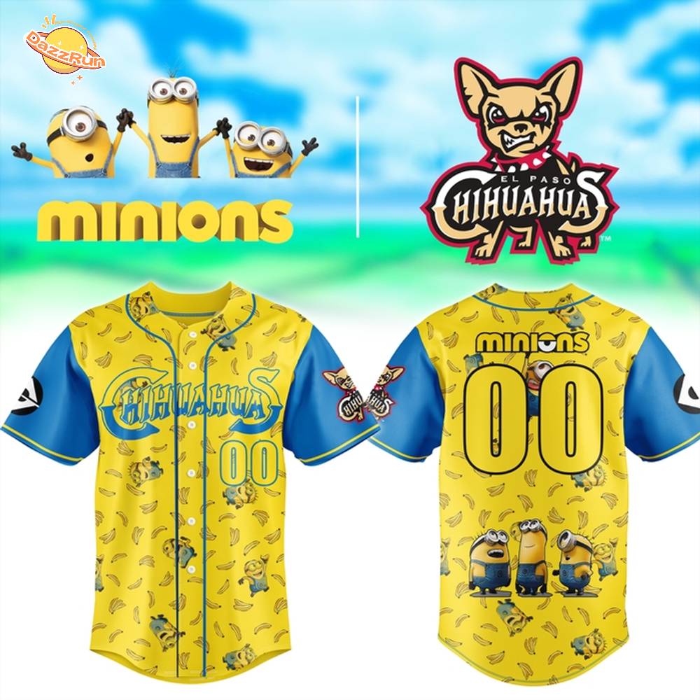 Limited edition El Paso Chihuahuas x Minions Jerseys Limited edition El Paso Chihuahuas x Minions Jerseys