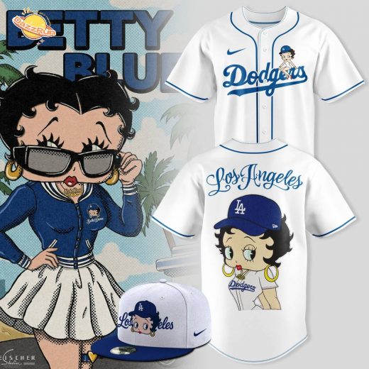 Los Angeles Dodgers x Betty Boop new Collections Jersey
