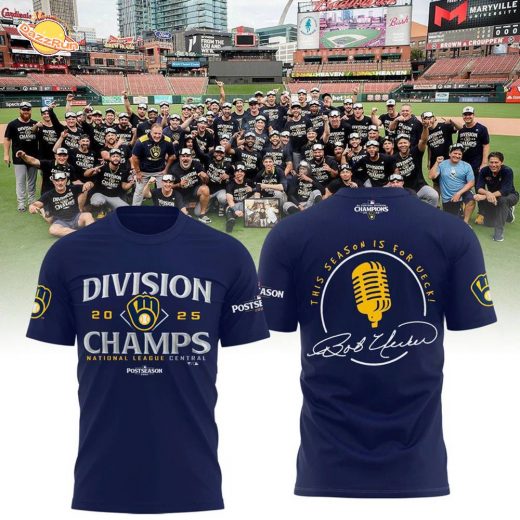 Milwaukee Brewers – 2025 NL Central Division Champions, This season is for Ueck T-Shirt