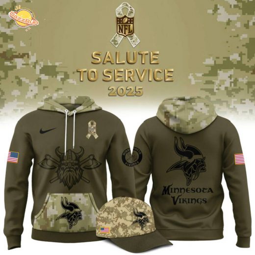 Minnesota Vikings 2025 salute to service
