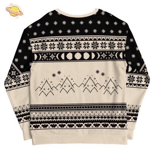 Mothman Ugly Christmas Sweater