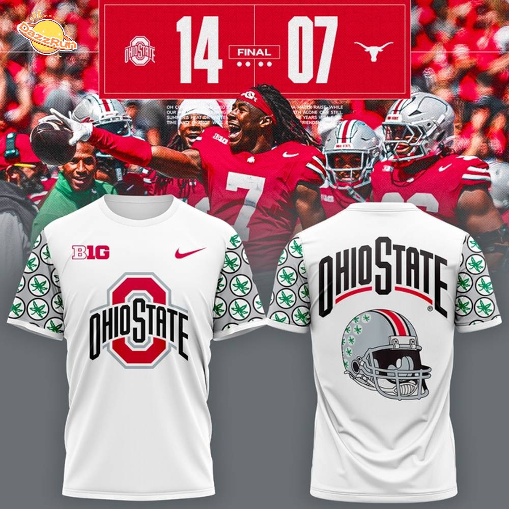 Ohio State Buckeyes Nike 2025 Limited T-Shirt - White Ohio State Buckeyes Nike 2025 Limited T-Shirt - White
