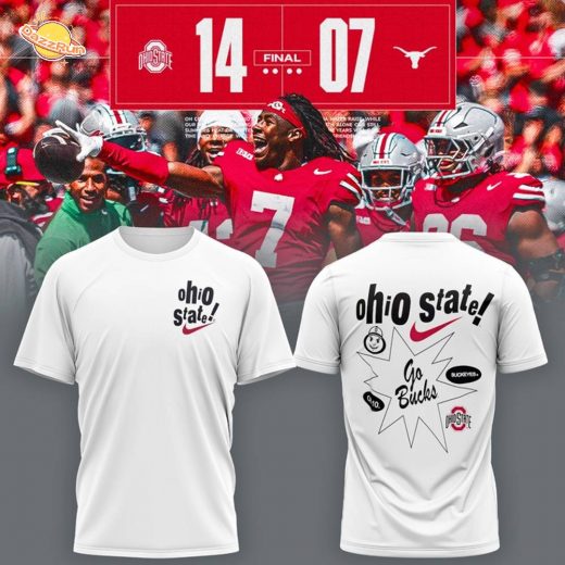 Ohio State Buckeyes Nike Max90 T-Shirt – White