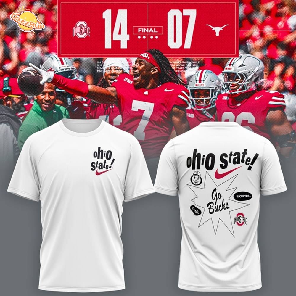 Ohio State Buckeyes Nike Max90 T-Shirt - White Ohio State Buckeyes Nike Max90 T-Shirt - White