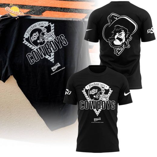 Oklahoma State Cowboys – Blackout 2025 Shirt