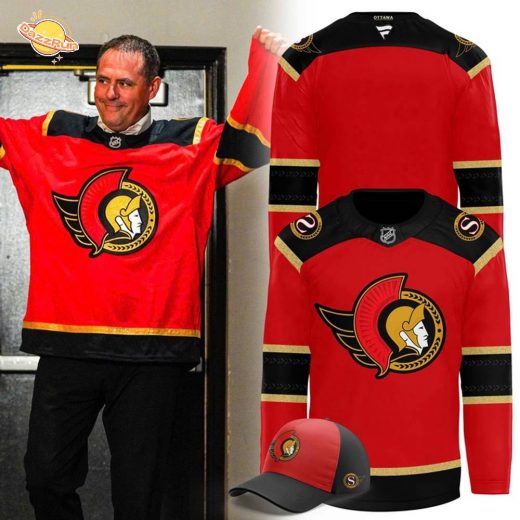 Ottawa Senators Fanatics red third 2025-26 Season jerseys