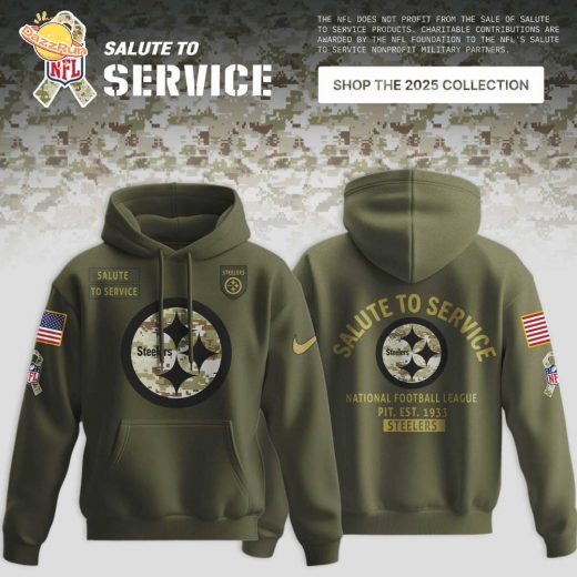 Pittsburgh Steelers 2025 NFL Salute to Service Limited Hoodie