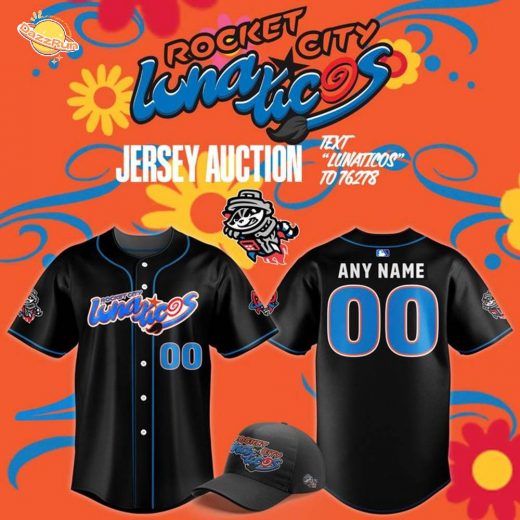 Rocket City Trash Pandas ”Lunáticos” Baseball Jersey 2025