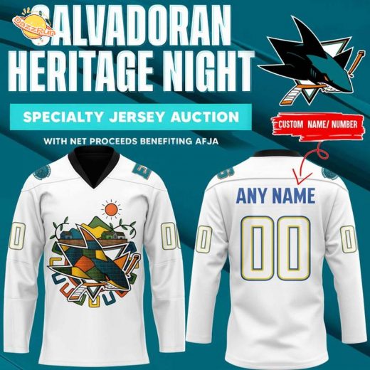 Salvadoran Heritage Night Jersey(White)