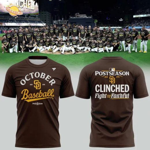 San Diego Padres October 2025 Postseason Shirt