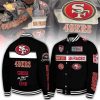 San Francisco 49ers 1946 NFC West Special Bomber Jacket – Eggshell-Red