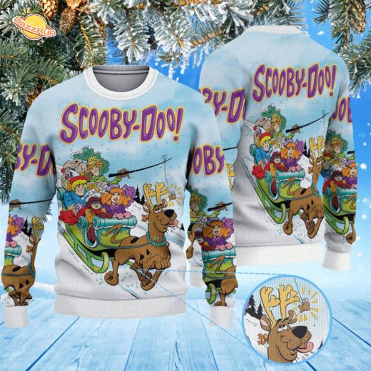 Scooby-Doo Christmas Knitted Sweater