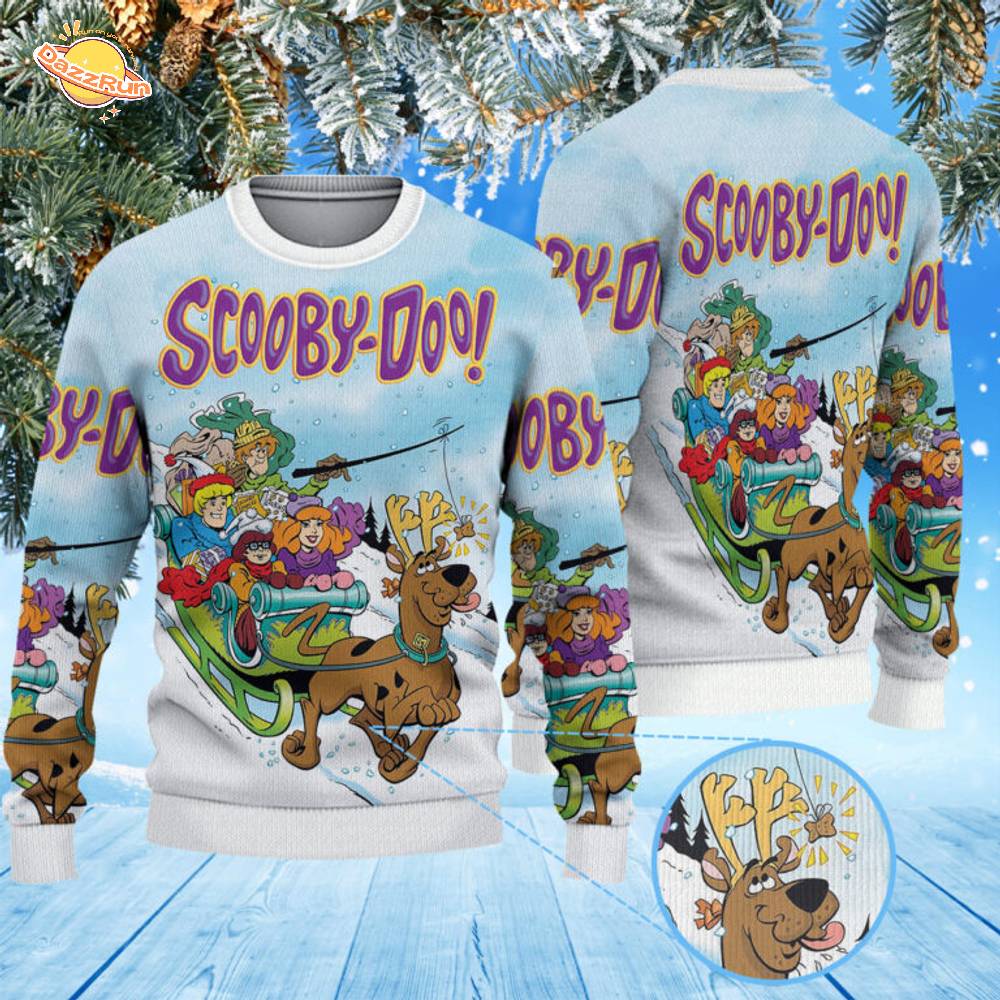 Scooby-Doo Christmas Knitted Sweater Scooby-Doo Christmas Knitted Sweater