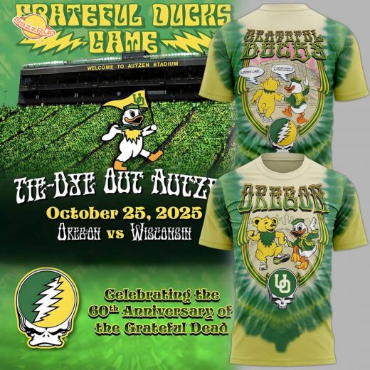 Special 2025 Grateful Ducks Signature T-Shirt