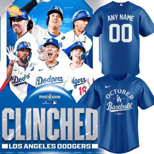 Special Edition 2025 MLB Postseason Custom Name Baseball Jersey