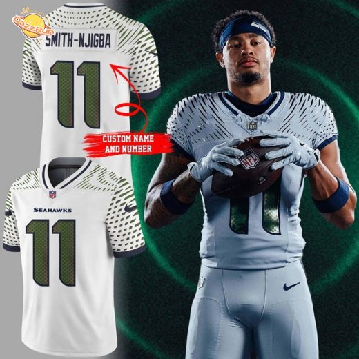 Special Edition 2025 Rivalries Seahawks Custom Name Football Jersey