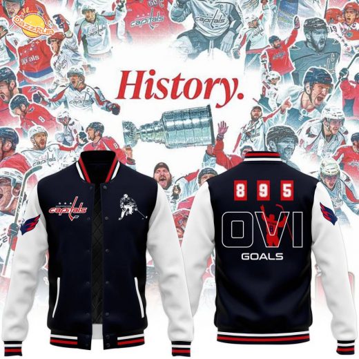 Special Edition Alexander Ovechkin Baseball Jacket(895) 2025