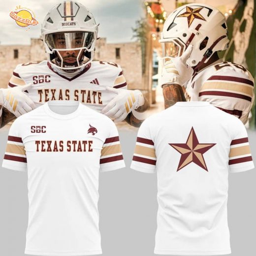 Special New Texas State Helmet Logo Uniform Tshirt