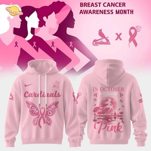 St. Louis Cardinals x Breast Cancer Awareness Month Hoodie Collection 2025