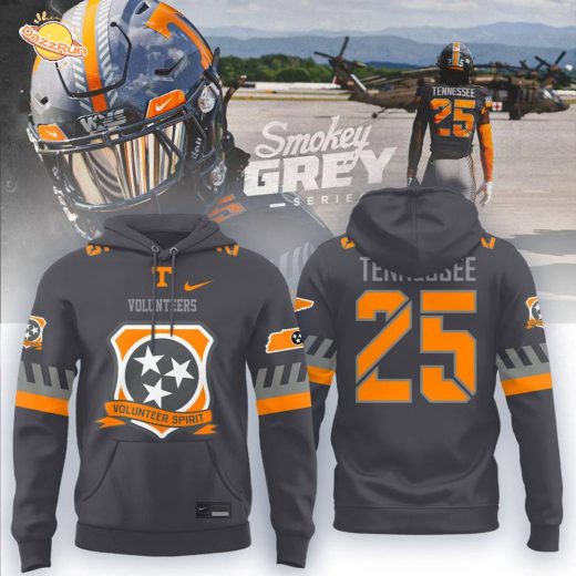 Tennessee Football Smokey Grey Series Uniform 2025 Hoodie