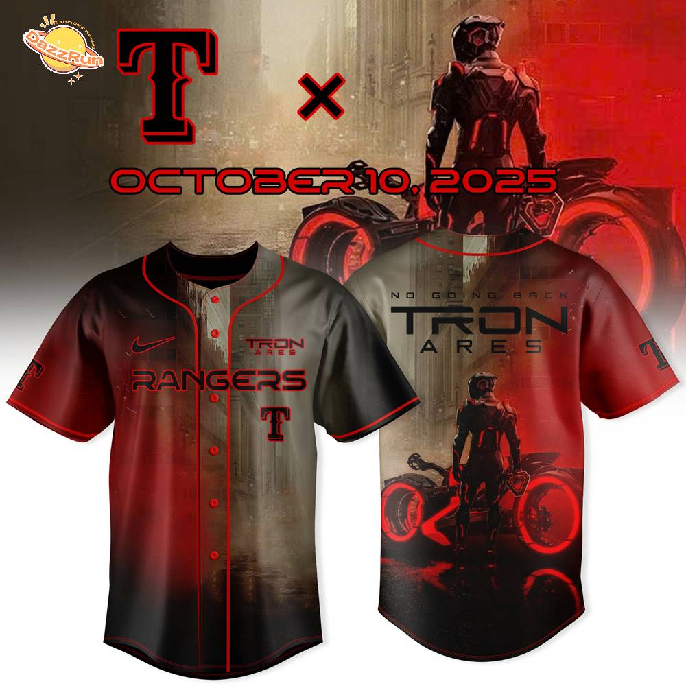 Texas Rangers x Tron Ares 2025, October 10 Texas Rangers x Tron Ares 2025, October 10