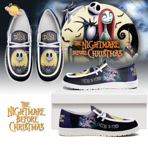 The Nightmare Before Christmas x Halloween Personalized Hey Dude Shoes For Men And Women