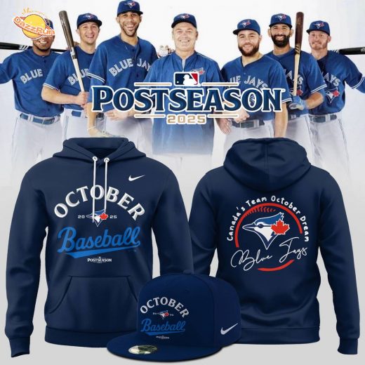 Toronto Blue Jays 2025 MLB Postseason Authentic Collection Hoodie