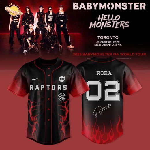 Toronto Raptors X BABYMONSTER: Rora Limited Merch