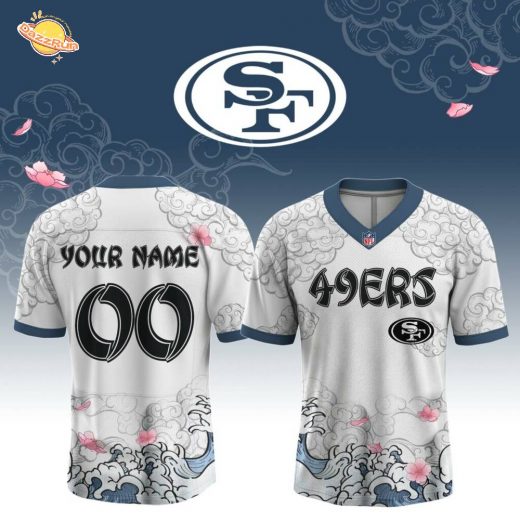 Unisex SF Edo Spirit Jersey Warrior Waves Japan Edition