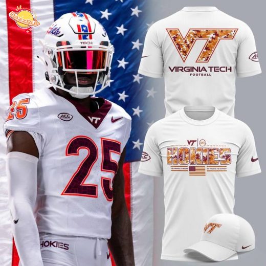 Virginia Tech Football 2025 Military Appreciation Night T-shirt