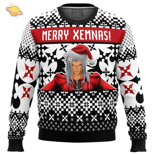 Xemnas Kingdom Hearts Ugly Christmas Sweater