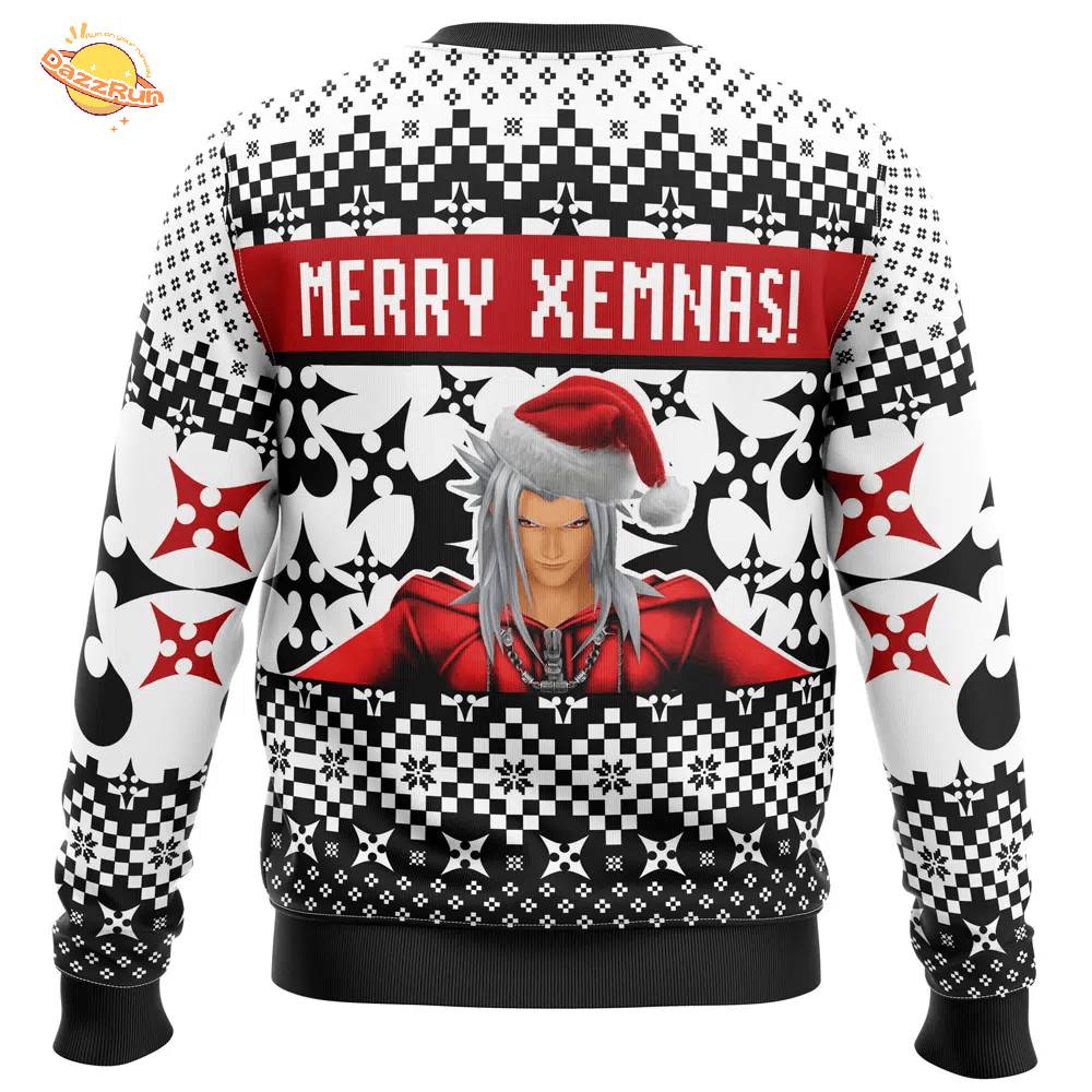 Xemnas Kingdom Hearts Ugly Christmas Sweater Xemnas Kingdom Hearts Ugly Christmas Sweater