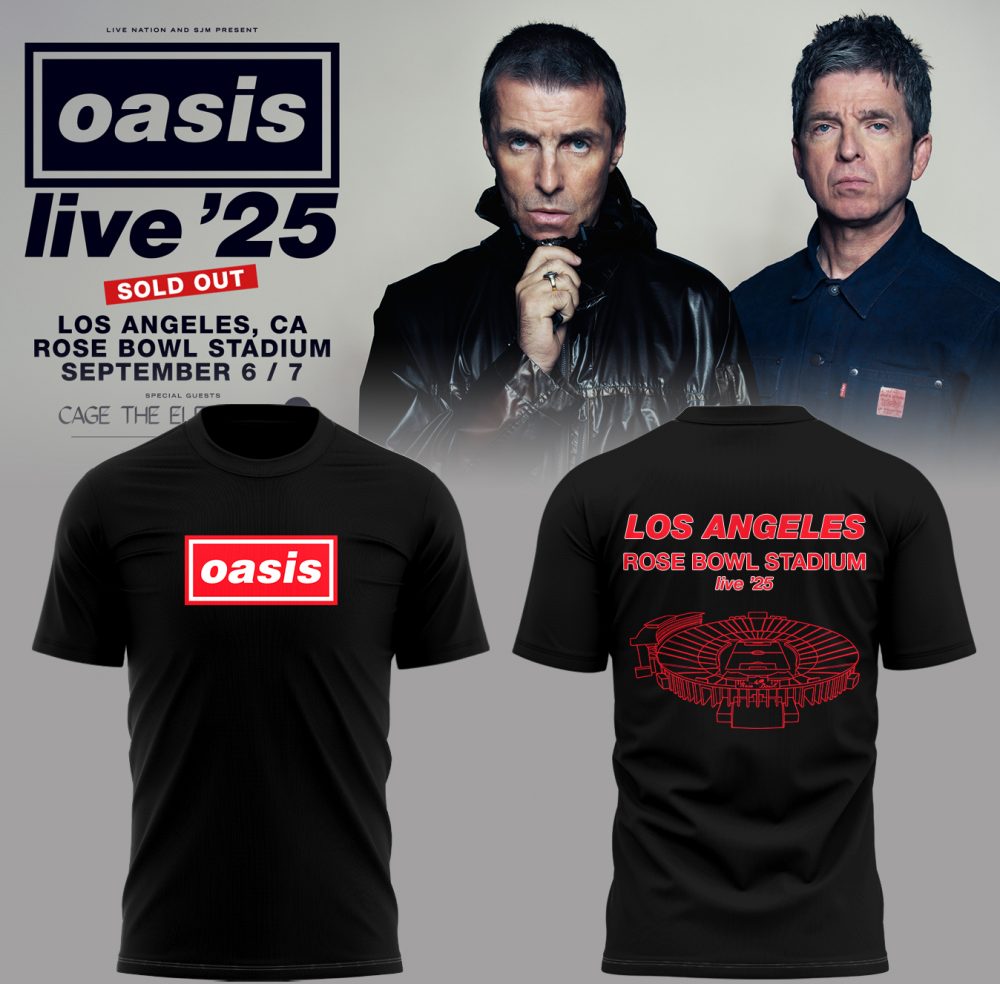 Limited Edition Live’25 Tour At Los Angeles Shirt
