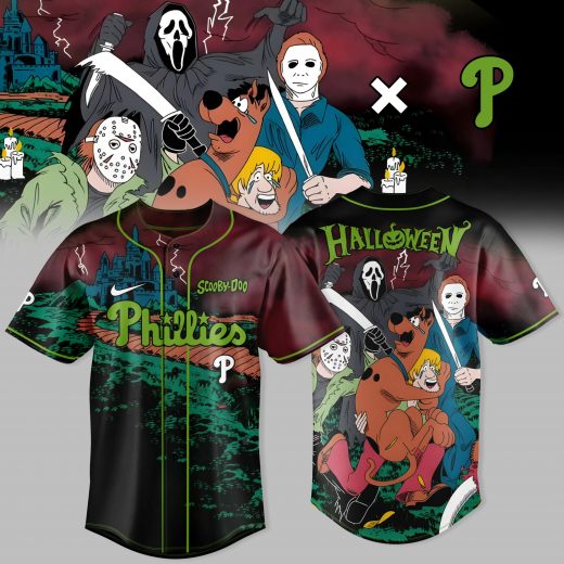Philadelphia Phillies x 2025 Happy Halloween Scooby-Doo