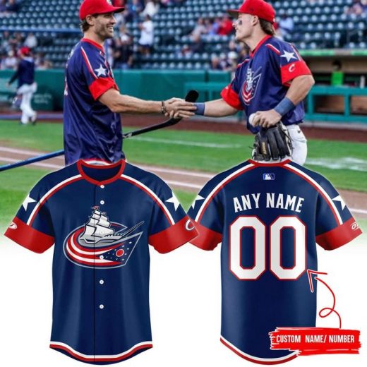 Columbus Clippers x Columbus Blue Jackets Specialty Jersey