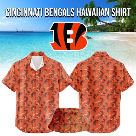 Limited Edition Cincinnati Bengals Hawaiian Shirt 2025