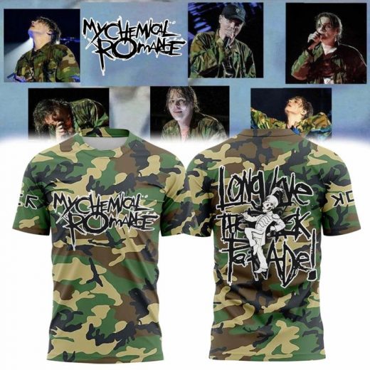 My Chemical Romance “Long Live The Black Parade” Camo T-shirt