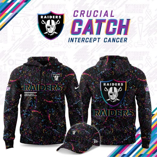 Las Vegas Raiders Crucial Catch 2025 Limited Hoodie