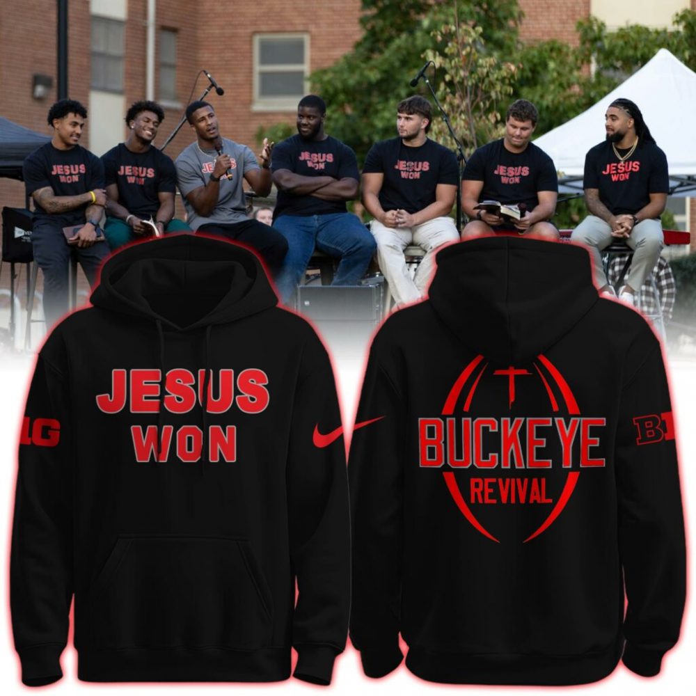 Ohio State “JESUS WON” Revival Limited Edition Hoodie
