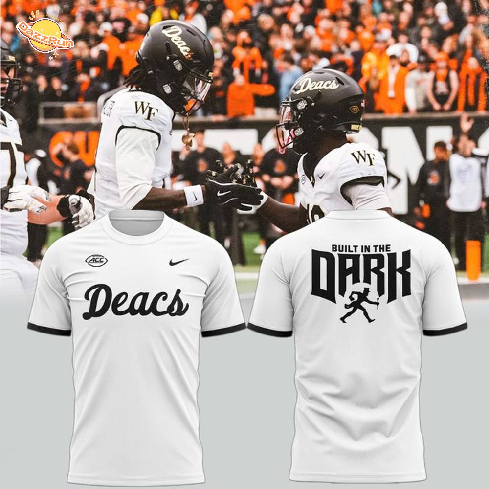2025 Deacs Helmet Wordmark T-Shirt 2025 Deacs Helmet Wordmark T-Shirt