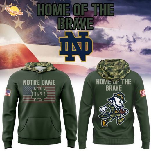2025 Notre Dame Military Appreciation Hoodie