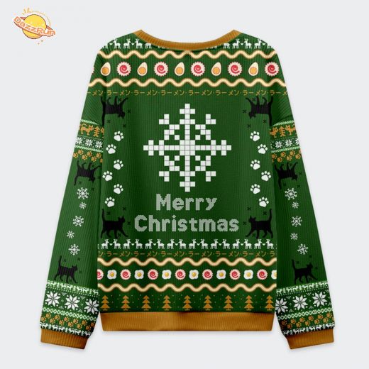 All I Want for Christmas is Ramen Cat Ugly Sweat