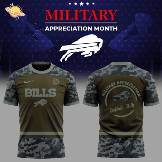 B.Bills Military Appreciation Month 2025 Combo Shirt B.Bills Military Appreciation Month 2025 Combo Shirt