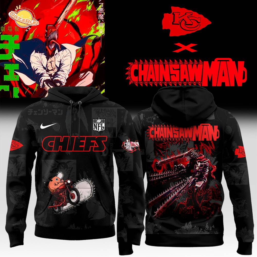 Chiefs x Chainsaw Man Hoodie Chiefs x Chainsaw Man Hoodie