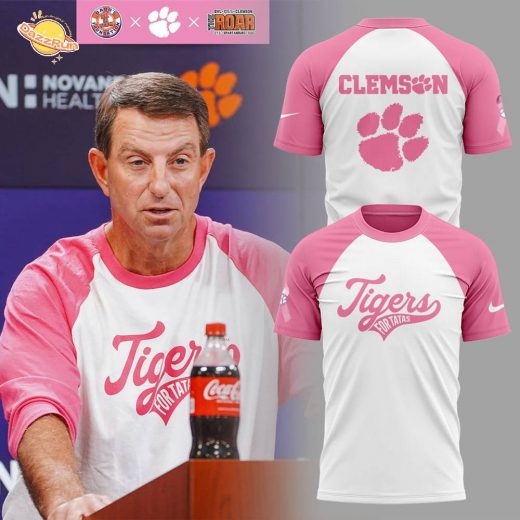 Clemson Football Prevents breast cancer 2025 Combo T-Shirt