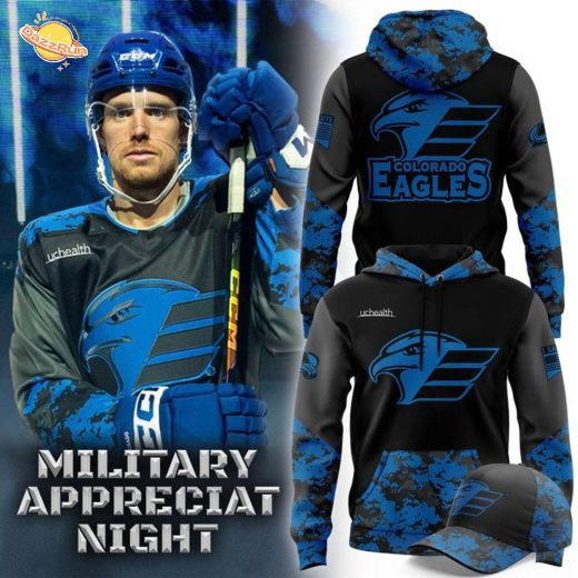 Colorado Eagles Military Appreciation Night Hoodie 2025 Colorado Eagles Military Appreciation Night Hoodie 2025