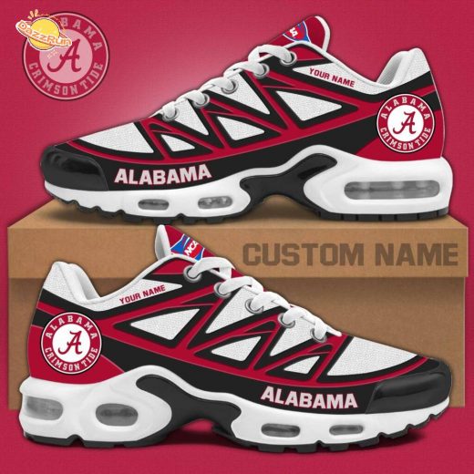 Crimson Tide Football Air Max Plus Custom Sneakers